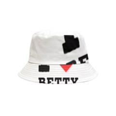 I Love Betty Inside Out Bucket Hat (kids) by ilovewhateva