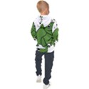 Frog with a cowboy hat Kids  Hooded Pullover View2