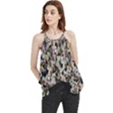 Mystic Geometry Abstract Print Flowy Camisole Tank Top View1