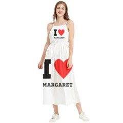 I Love Margaret Boho Sleeveless Summer Dress by ilovewhateva