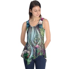 Craft Mushroom Sleeveless Tunic by GardenOfOphir