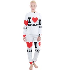 I Love Emily Women s Lounge Set by ilovewhateva