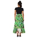 Goblin Core Forest Mushroom Tiered Ruffle Maxi Skirt View4