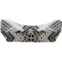 Black And White Modern Texture Seamless Print Fabric Pattern Car Seat Velour Cushion  View3