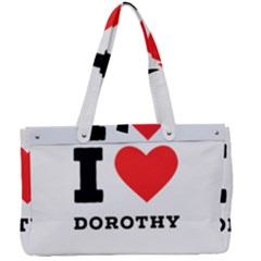 I Love Dorothy  Canvas Work Bag by ilovewhateva