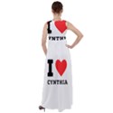 I love cynthia Empire Waist Velour Maxi Dress View2