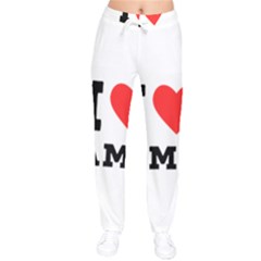 I Love Amy Women Velvet Drawstring Pants by ilovewhateva