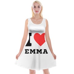 I Love Emma Reversible Velvet Sleeveless Dress by ilovewhateva