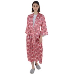 Pattern 13 Maxi Satin Kimono by GardenOfOphir