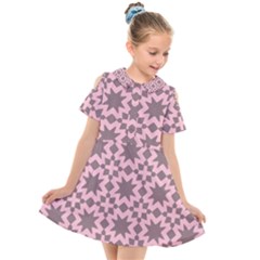 Pattern 19 Kids  Short Sleeve Shirt Dress by GardenOfOphir