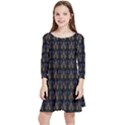 Digitalart Balls Kids  Quarter Sleeve Skater Dress View1