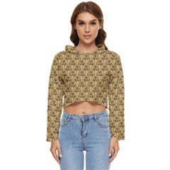 Flowers Women s Lightweight Cropped Hoodie by Sparkle