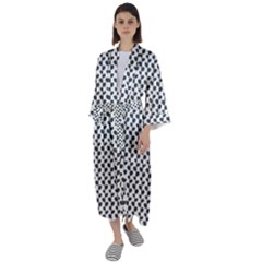 Pattern 59 Maxi Satin Kimono by GardenOfOphir