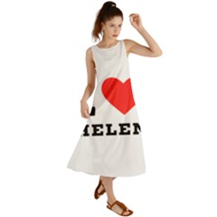 I Love Helen Summer Maxi Dress by ilovewhateva