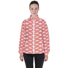 Lattice Iv Women s High Neck Windbreaker by GardenOfOphir