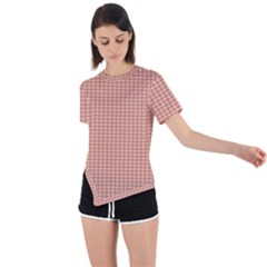 Pattern 101 Asymmetrical Short Sleeve Sports Tee by GardenOfOphir