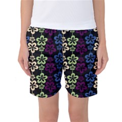 Pattern 103 Women s Basketball Shorts by GardenOfOphir