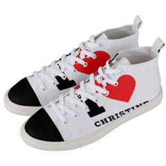 I Love Christine Men s Mid-top Canvas Sneakers by ilovewhateva