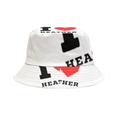 I Love Heather Inside Out Bucket Hat by ilovewhateva