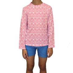 Pattern 205 Kids  Long Sleeve Swimwear by GardenOfOphir