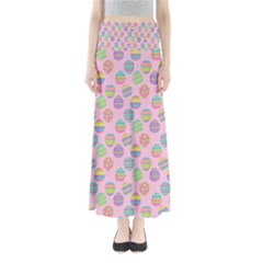 Egg Easter Eggs Pastel Digital Art Full Length Maxi Skirt by Semog4