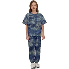 Elemental Beauty Abstract Print Kids  Tee And Pants Sports Set by dflcprintsclothing