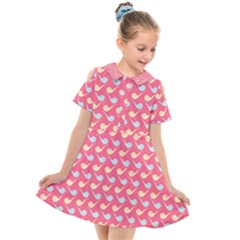 Pattern 261 Kids  Short Sleeve Shirt Dress by GardenOfOphir