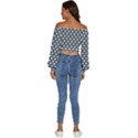 Pattern 279 Long Sleeve Crinkled Weave Crop Top View4