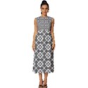 Pattern 289 Sleeveless Round Neck Midi Dress View1