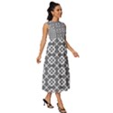 Pattern 289 Sleeveless Round Neck Midi Dress View3