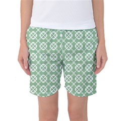 Pattern 298 Women s Basketball Shorts by GardenOfOphir