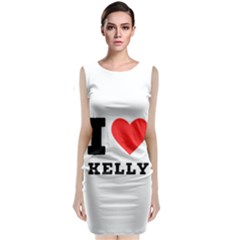 I Love Kelly  Classic Sleeveless Midi Dress by ilovewhateva