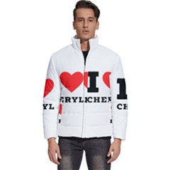 I Love Cheryl Men s Puffer Bubble Jacket Coat by ilovewhateva