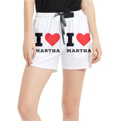 I Love Martha Women s Runner Shorts by ilovewhateva