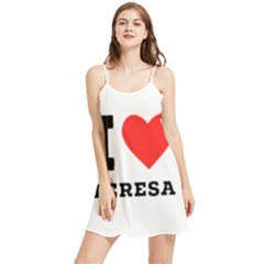 I Love Teresa Summer Frill Dress by ilovewhateva