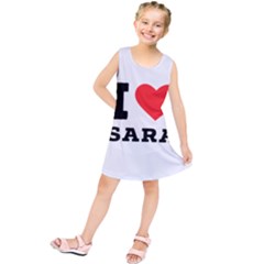 I Love Sara Kids  Tunic Dress by ilovewhateva