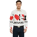 I love janice Men s Long Sleeve Pocket Shirt  View1