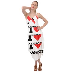 I Love Janice Layered Bottom Dress by ilovewhateva