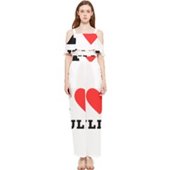 I Love Julia  Draped Sleeveless Chiffon Jumpsuit by ilovewhateva