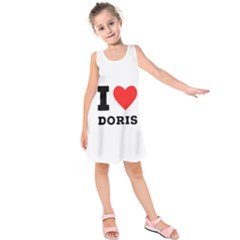 I Love Doris Kids  Sleeveless Dress by ilovewhateva