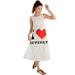 I Love Beverly Summer Maxi Dress by ilovewhateva