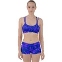 Cold Colorful Geometric Abstract Pattern Perfect Fit Gym Set View1