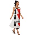 I love kayla Square Neckline Tiered Midi Dress View3