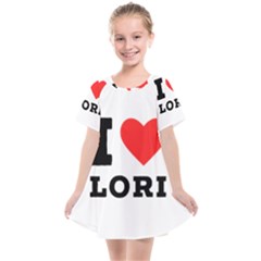 I Love Lori Kids  Smock Dress by ilovewhateva