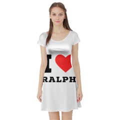 I Love Ralph Short Sleeve Skater Dress by ilovewhateva