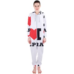 I Love Ralph Hooded Jumpsuit (ladies) by ilovewhateva