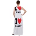 I love randy Empire Waist Velour Maxi Dress View2