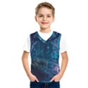 Path Forest Wood Light Night Kids  Basketball Tank Top View1