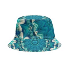 Kaleidoscope Mandala Ornament Inside Out Bucket Hat by Jancukart