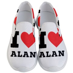 I Love Alan Men s Lightweight Slip Ons by ilovewhateva